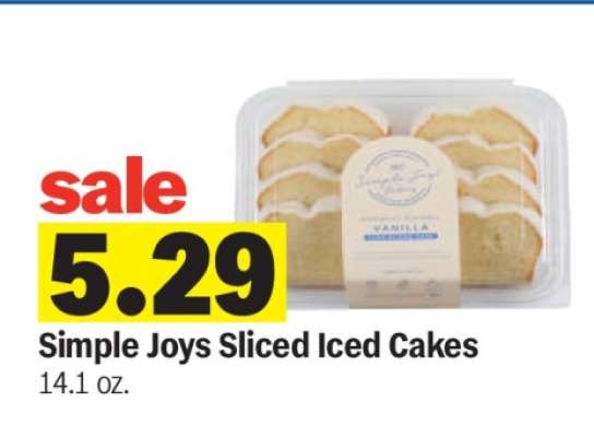 Simple Joys Sliced Iced Cakes