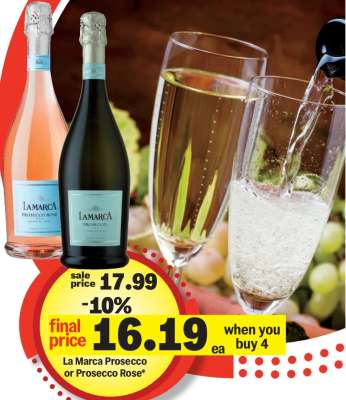 La Marca Prosecco or Prosecco Rosé*