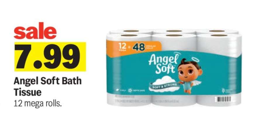 Angel Soft Bath Tissue