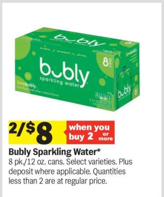 Bubly Sparkling Water