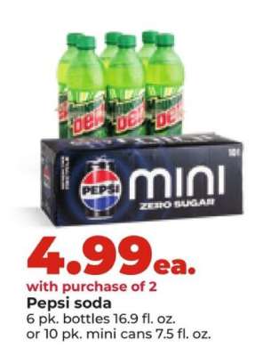 Pepsi soda
