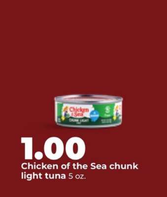 Chicken Of The Sea Chunk Light Tuna