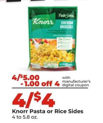 Knorr Pasta or Rice Sides