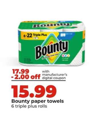Bounty Paper Towels