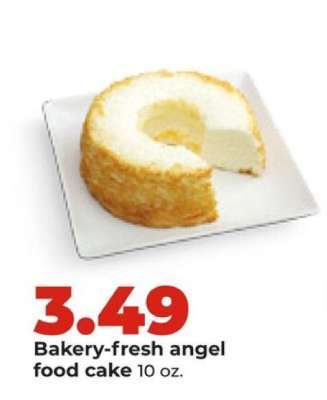 Bakery fresh angel food cake