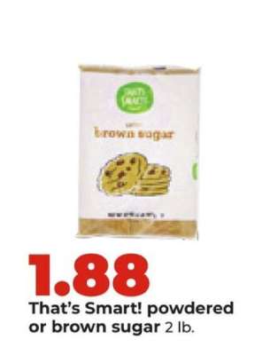 That's Smart! powdered or brown sugar