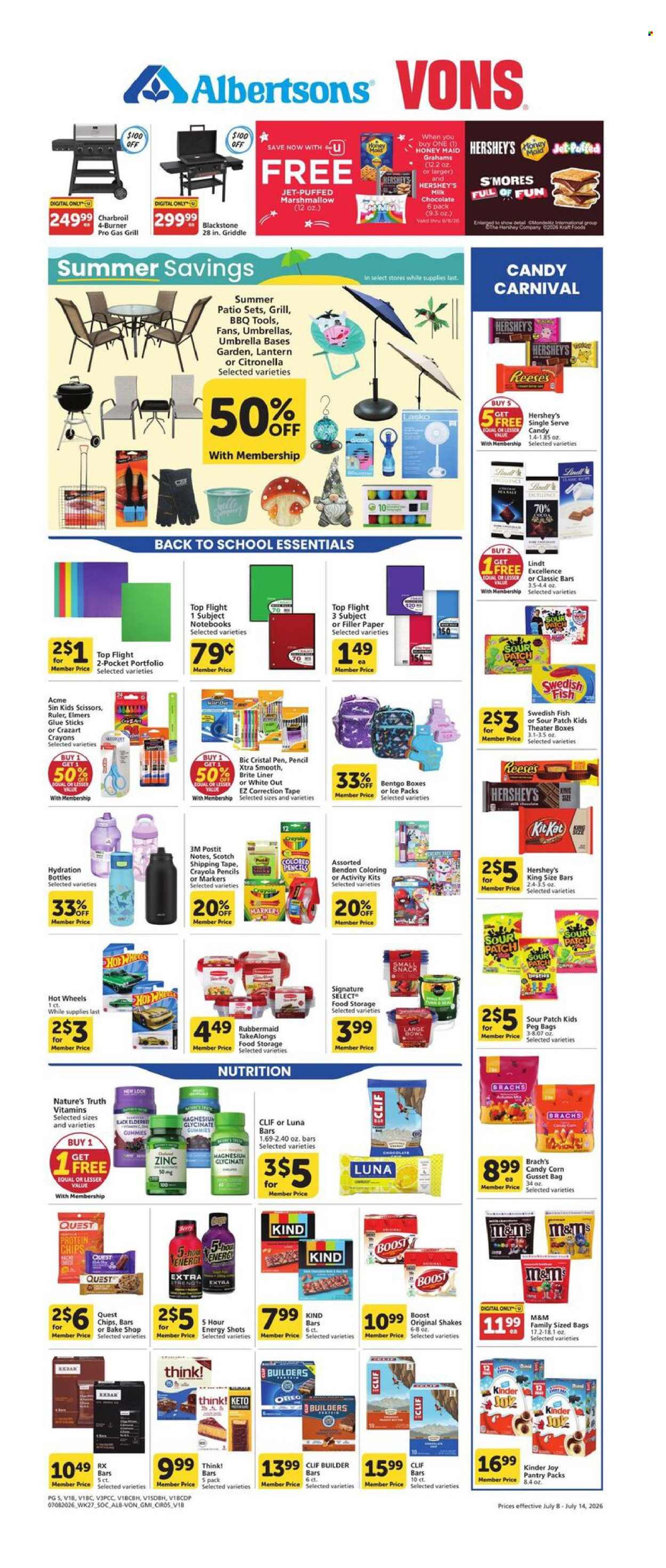 Albertsons ad - 07/08/2026 - 07/14/2026. Page 4