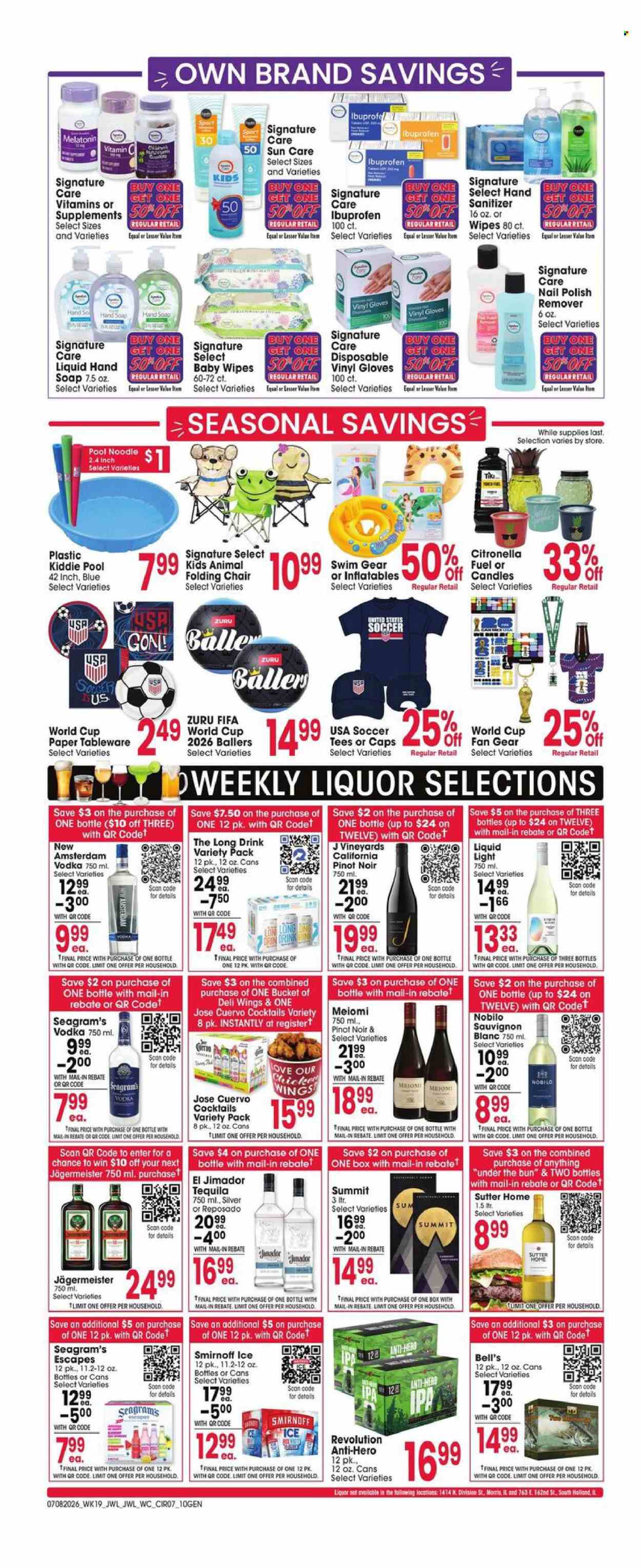 Jewel Osco ad - 07/08/2026 - 07/14/2026. Page 7