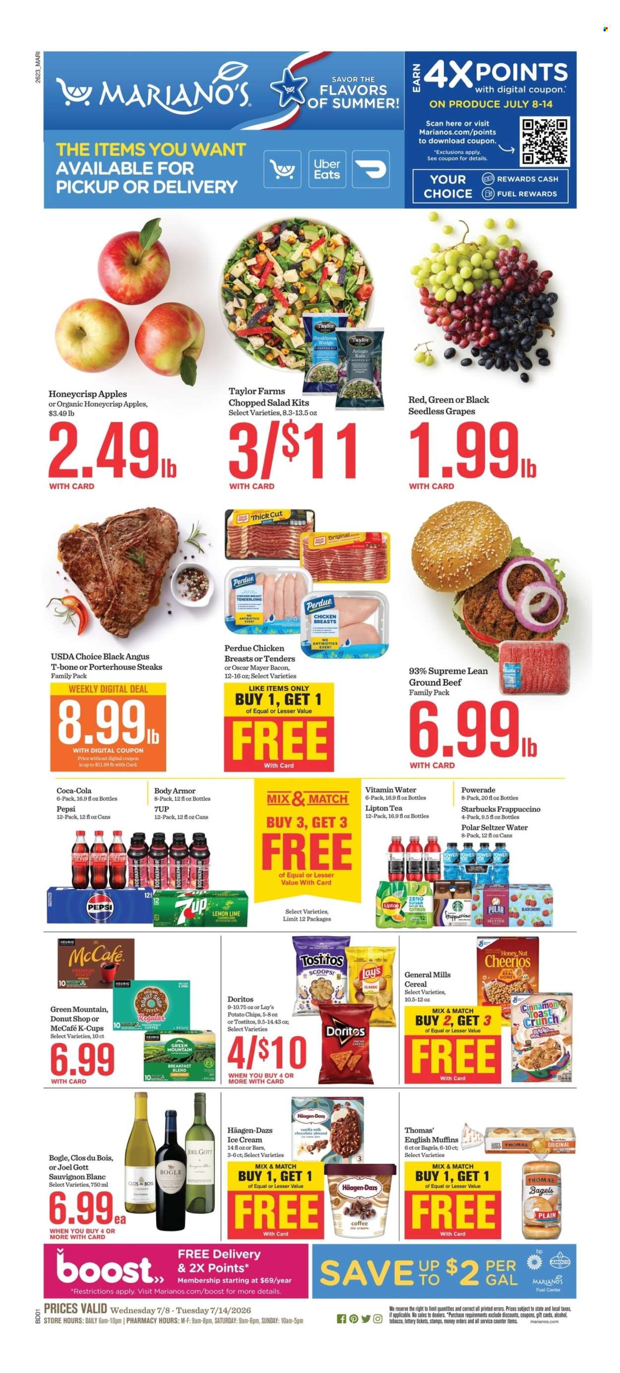 Mariano’s ad - 07/08/2026 - 07/14/2026. Page 1