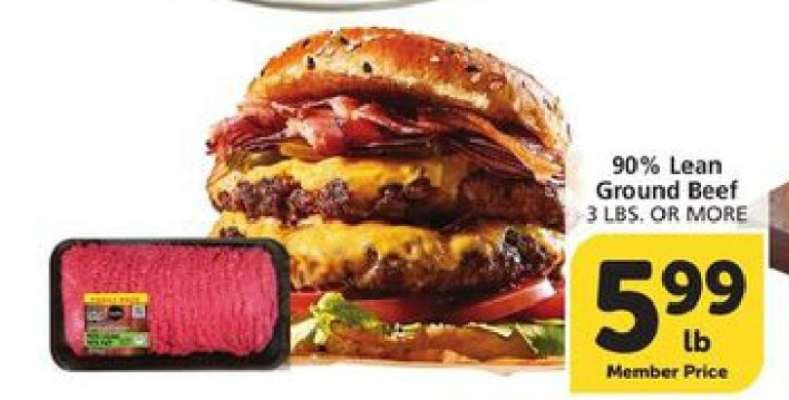 90% Lean Ground Beef