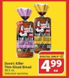 Dave's Killer Thin-Sliced Bread