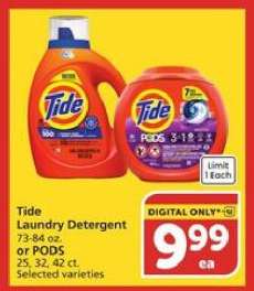 Tide Laundry Detergent