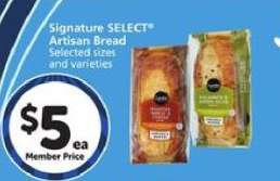 Signature Select Artisan Bread