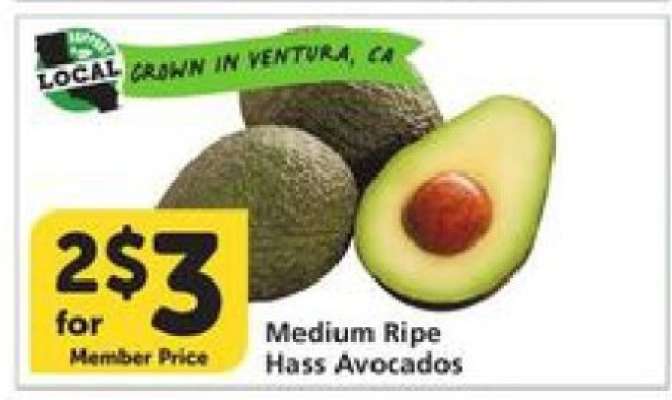 Medium Ripe Hass Avocados