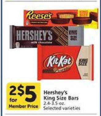 Hershey's King Size Bars