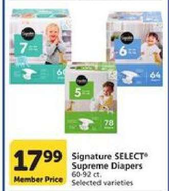 Signature SELECT Supreme Diapers