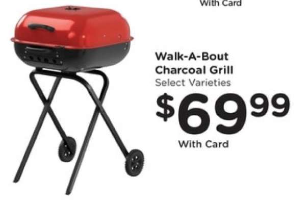 Walk-A-Bout Charcoal Grill