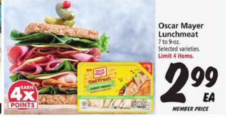Oscar Mayer Lunchmeat