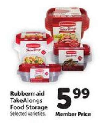 Rubbermaid TakeAlongs Food Storage