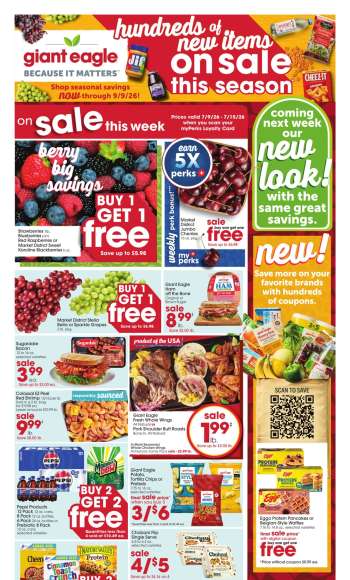 Giant Eagle Flyer - 07/09/2026 - 07/15/2026.