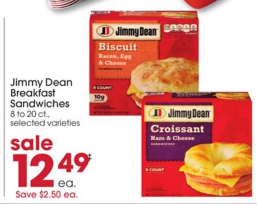 Jimmy Dean Breakfast Sandwiches