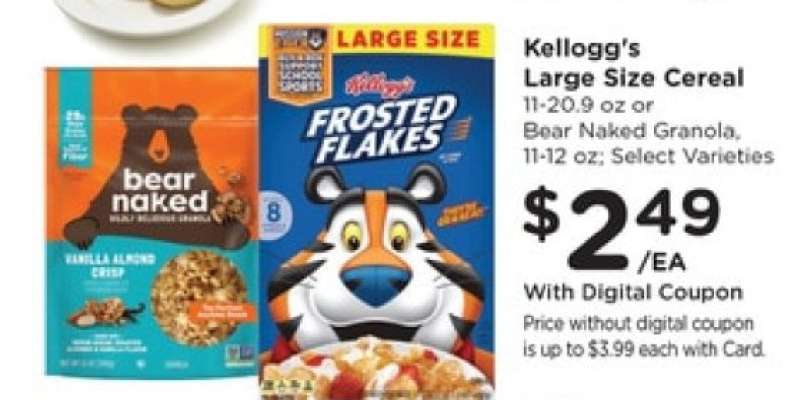 Kellogg's Large Size Cereal