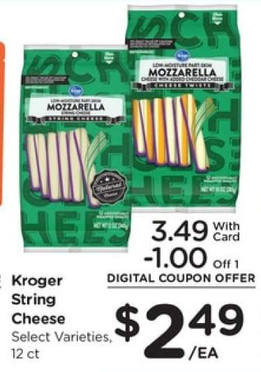 Kroger String Cheese