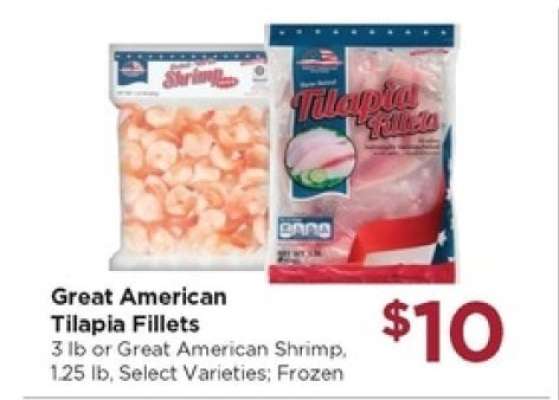 Great American Tilapia Fillets