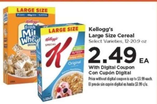 Kellogg's Large Size Cereal