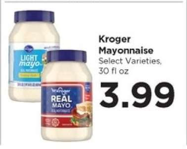 Kroger Mayonnaise