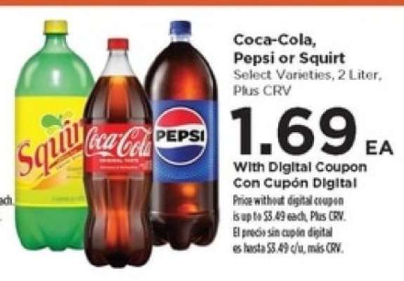 Coca-Cola, Pepsi or Squirt