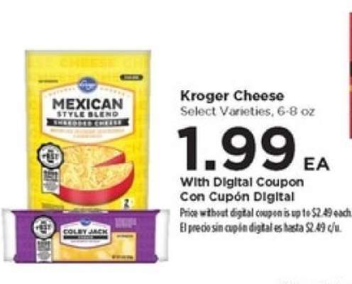 Kroger Cheese