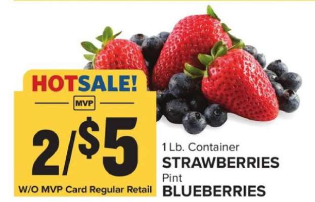 STRAWBERRIES BLUEBERRIES