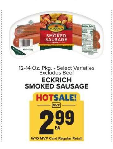 Eckrich Smoked Sausage