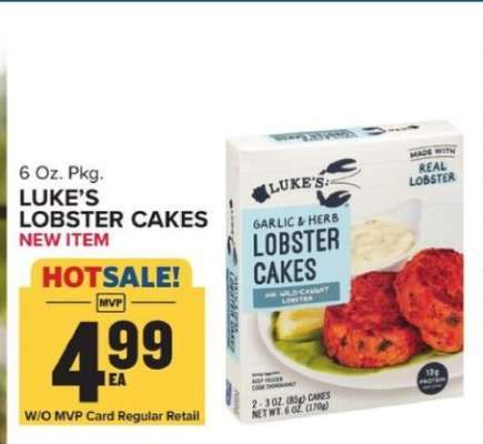 LUKE’S LOBSTER CAKES