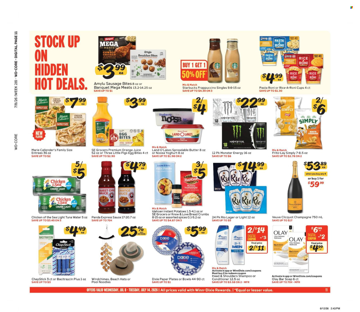 Winn Dixie ad - 07/08/2026 - 07/14/2026. Page 11
