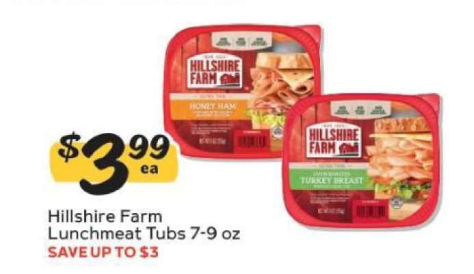 Hillshire Farm Lunchmeat Tubs