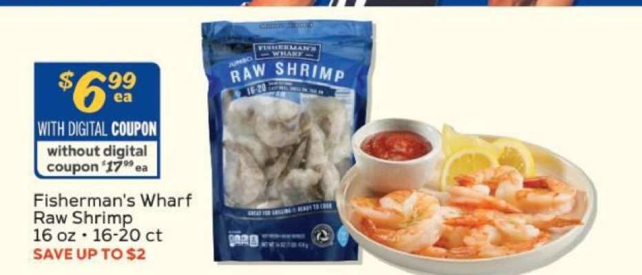 Fisherman's Wharf Raw Shrimp