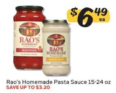Rao's Homemade Pasta Sauce