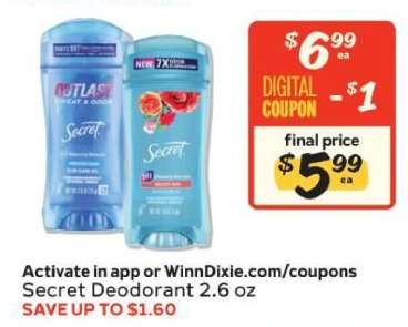 Secret Deodorant