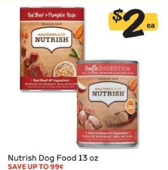 Nutrish Dog Food 13 oz