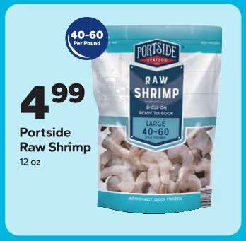 Portside Raw Shrimp
