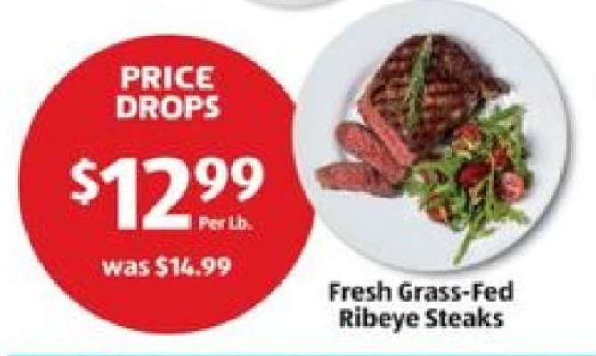 Fresh Grass-Fed Ribeye Steaks