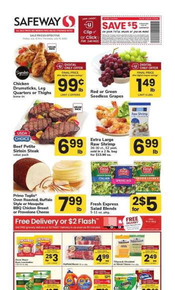Safeway Flyer - 07/10/2026 - 07/16/2026.