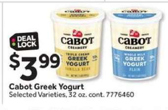 Cabot Greek Yogurt