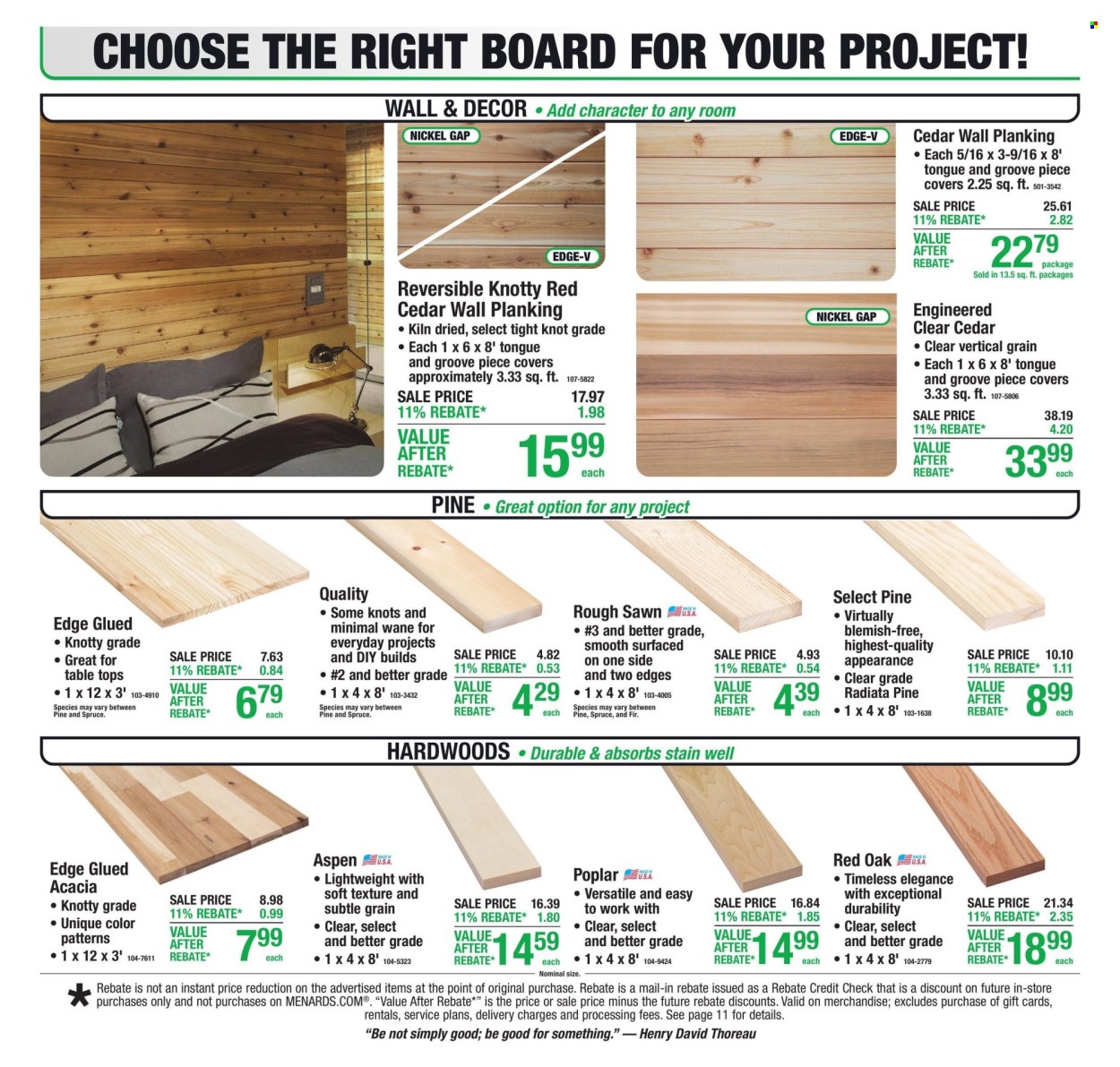 Menards ad - 07/09/2026 - 07/19/2026. Page 9