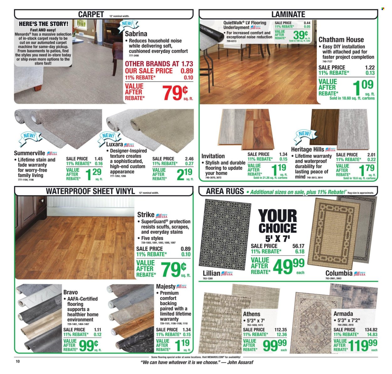 Menards ad - 07/09/2026 - 07/19/2026. Page 17