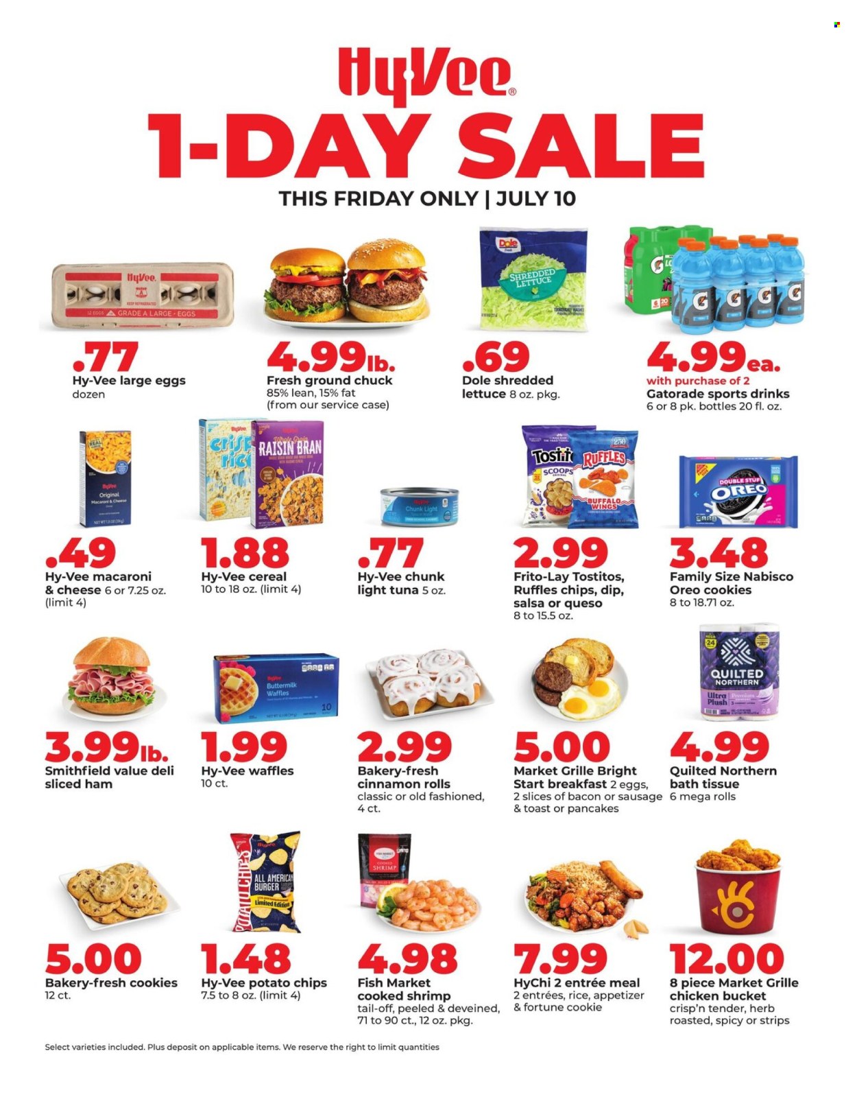 Hy-Vee ad - 07/10/2026 - 07/10/2026. Page 1
