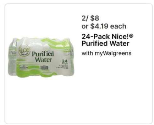 24-Pack Nice!® Purified Water