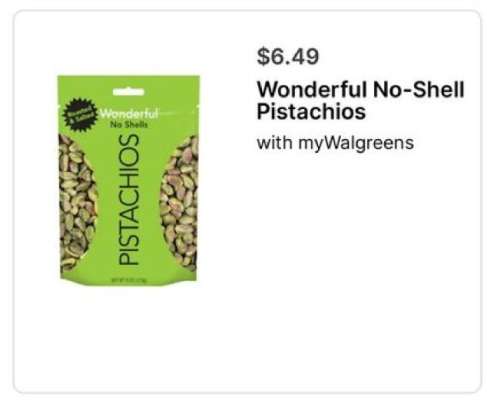 Wonderful No Shell Pistachios*